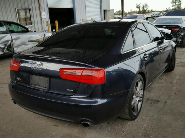 WAUGFAFC4FN015209 - 2015 AUDI A6 PREMIUM BLUE photo 4