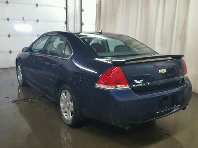 2G1WG5E39C1232698 - 2012 CHEVROLET IMPALA LT BLUE photo 3