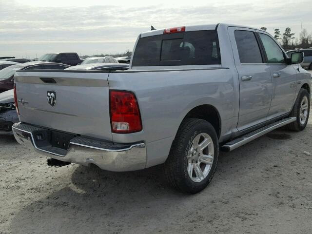 1C6RR6LT0HS629612 - 2017 RAM 1500 SLT SILVER photo 4