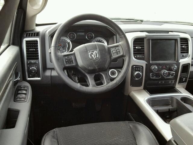 1C6RR6LT0HS629612 - 2017 RAM 1500 SLT ვერცხლისფერი ფოტო 9