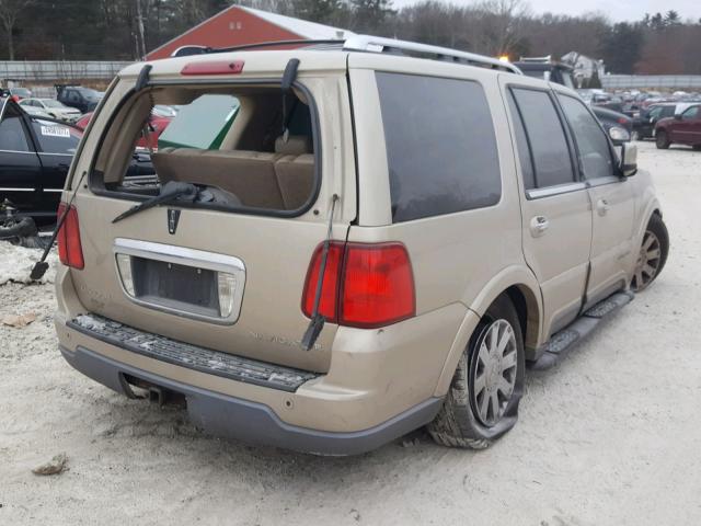 5LMFU28R44LJ01102 - 2004 LINCOLN NAVIGATOR GOLD photo 4