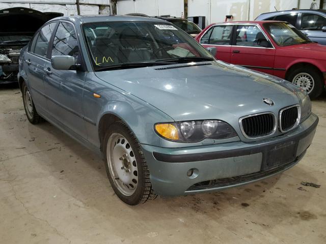 WBAEU334X2PF71953 - 2002 BMW 325 XI GREEN photo 1