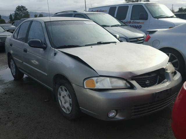 3N1CB51D62L652667 - 2002 NISSAN SENTRA XE SILVER photo 1