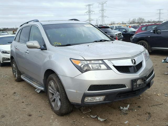 2HNYD2H80DH519591 - 2013 ACURA MDX ADVANC SILVER photo 1