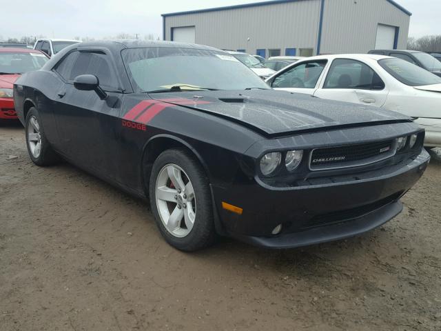 2C3CDYAG8DH662913 - 2013 DODGE CHALLENGER BLACK photo 1