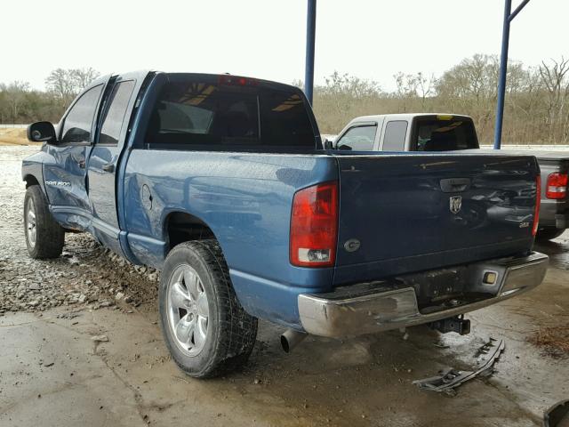 1D7HA18N56S672242 - 2006 DODGE RAM 1500 S BLUE photo 3