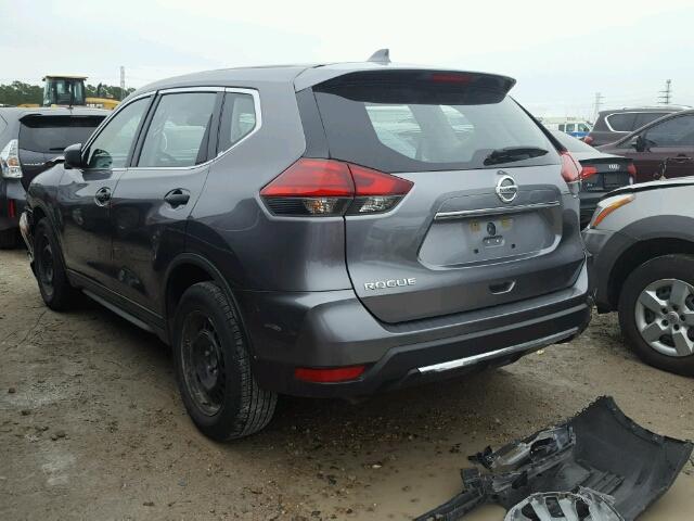 KNMAT2MT9HP520907 - 2017 NISSAN ROGUE S GRAY photo 3