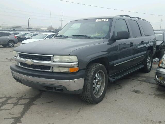 1GNFK16Z82J247688 - 2002 CHEVROLET SUBURBAN K GRAY photo 2