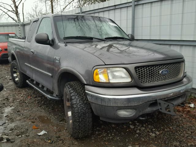 2FTRX18L83CA64839 - 2003 FORD F150 GRAY photo 1