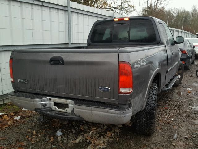 2FTRX18L83CA64839 - 2003 FORD F150 GRAY photo 4