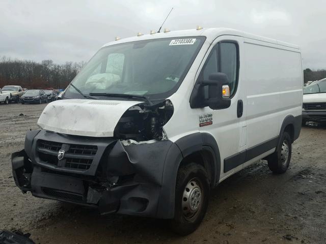 3C6TRVNG3HE524923 - 2017 RAM PROMASTER WHITE photo 2