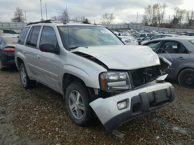 1GNDT13S252359400 - 2005 CHEVROLET TRAILBLAZE SILVER photo 1