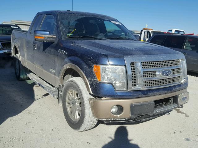 1FTFX1ETXBKE23268 - 2011 FORD F150 SUPER BLUE photo 1