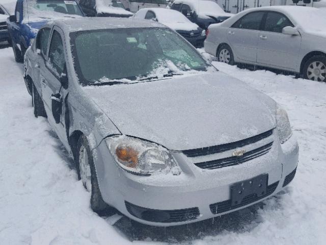 1G1AL52FX57520241 - 2005 CHEVROLET COBALT LS SILVER photo 1