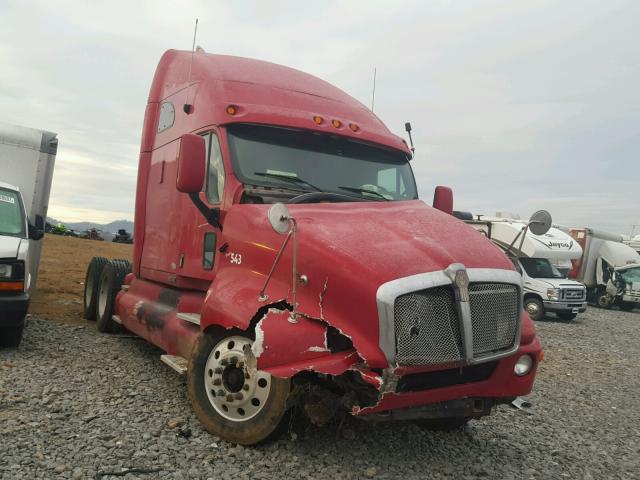 1XKTDR9X8YJ843721 - 2000 KENWORTH CONSTRUCTI RED photo 1