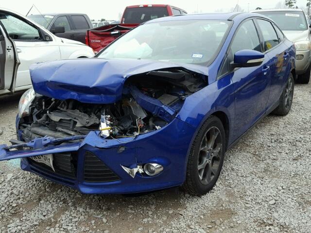 1FADP3F27DL167652 - 2013 FORD FOCUS SE BLUE photo 2