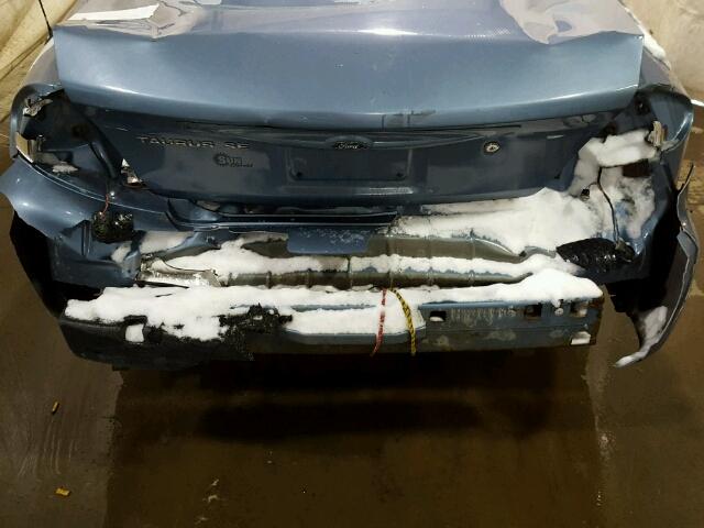 1FAFP53275A285707 - 2005 FORD TAURUS SE BLUE photo 9