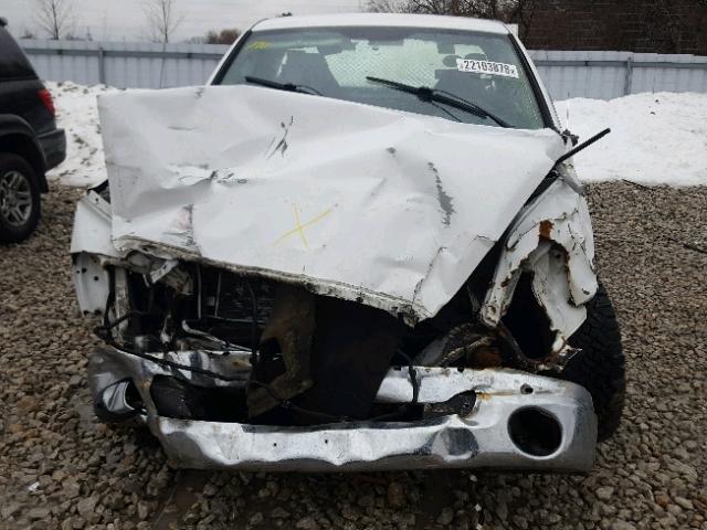 3D7KR26D06G118032 - 2006 DODGE RAM 2500 S WHITE photo 9