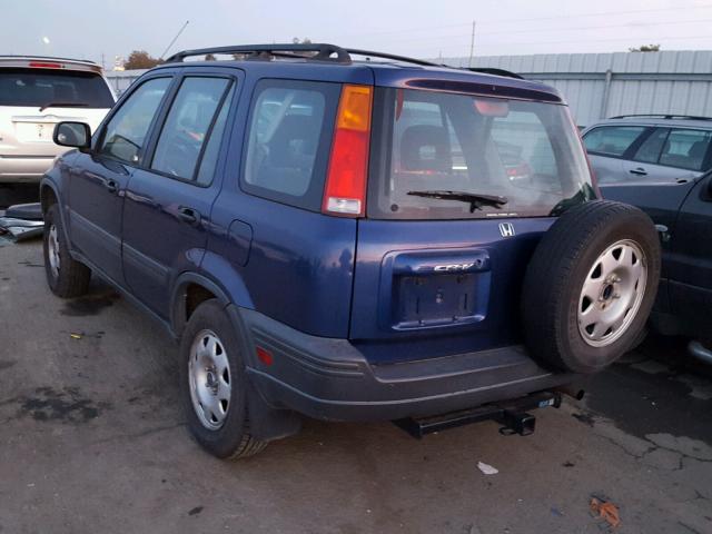 JHLRD1847XC082829 - 1999 HONDA CR-V LX BLUE photo 3