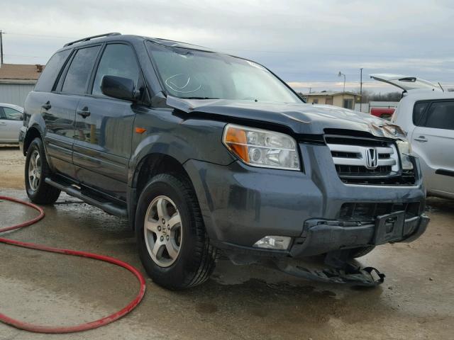 5FNYF28596B039869 - 2006 HONDA PILOT EX GRAY photo 1