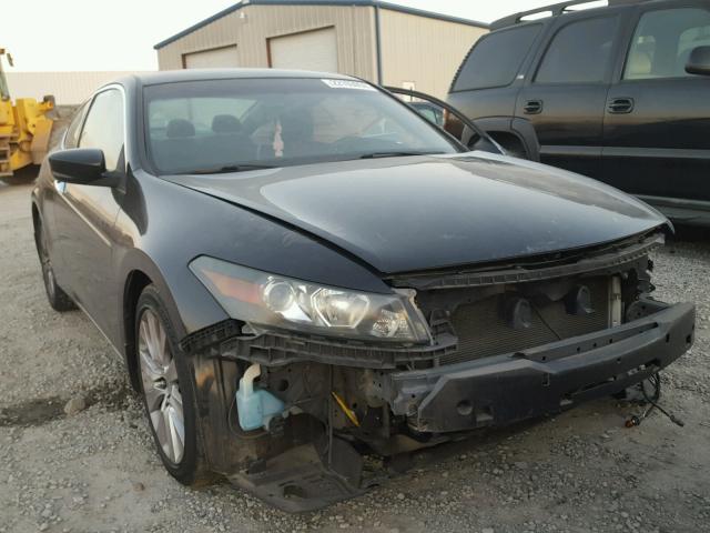 1HGCS21878A004397 - 2008 HONDA ACCORD EXL BLACK photo 1