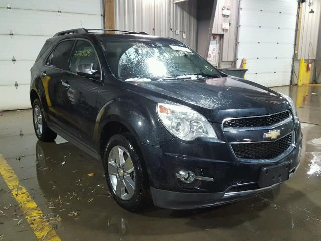 2GNFLGEK3C6155990 - 2012 CHEVROLET EQUINOX LT BLACK photo 1