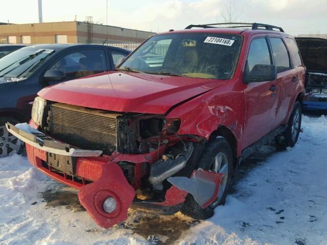 1FMCU93G79KA31211 - 2009 FORD ESCAPE XLT RED photo 2