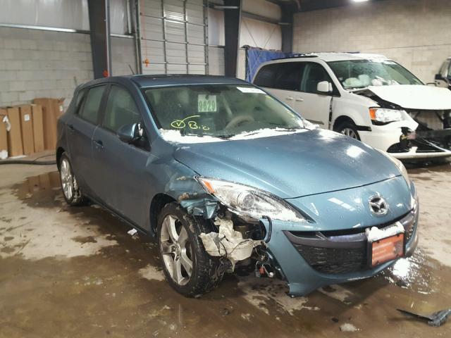 JM1BL1H65A1157159 - 2010 MAZDA 3 S BLUE photo 1