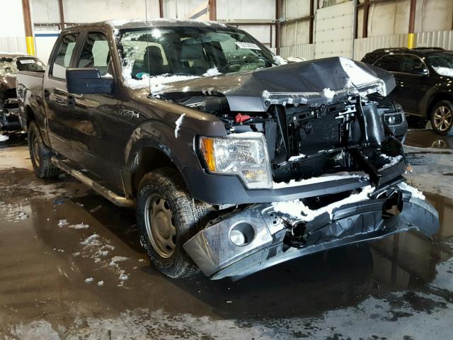 1FTEW1E81AFC89896 - 2010 FORD F150 SUPER GRAY photo 1