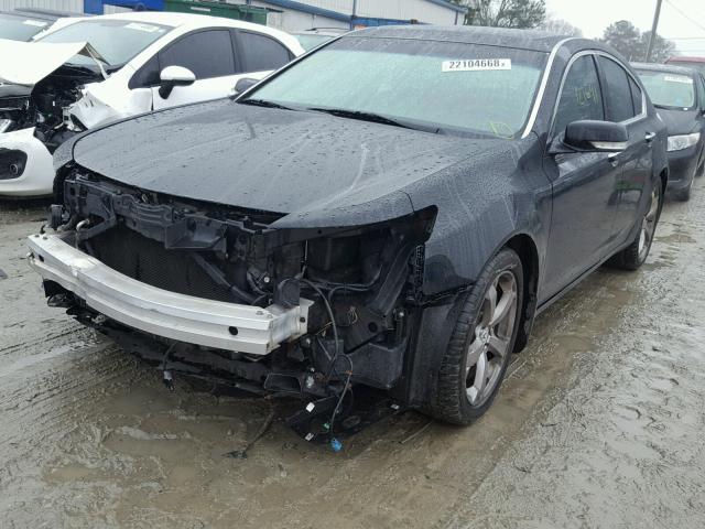 19UUA96519A003102 - 2009 ACURA TL BLACK photo 2