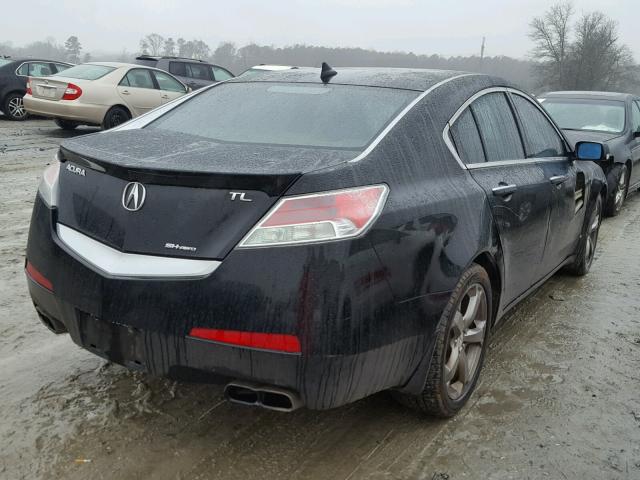 19UUA96519A003102 - 2009 ACURA TL BLACK photo 4