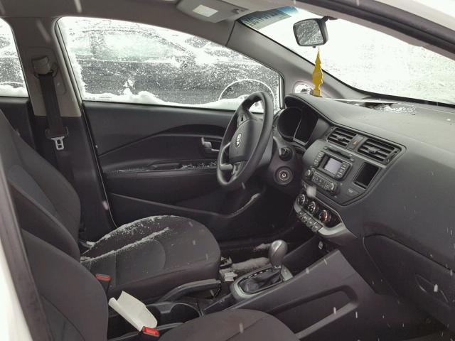 KNADM4A36D6270226 - 2013 KIA RIO LX Սպիտակ լուսանկար 5