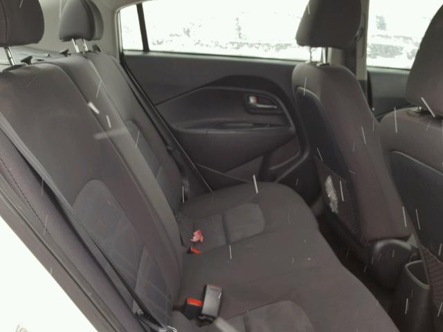 KNADM4A36D6270226 - 2013 KIA RIO LX Սպիտակ լուսանկար 6