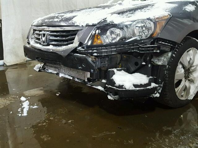 1HGCP26849A003025 - 2009 HONDA ACCORD EXL GRAY photo 9