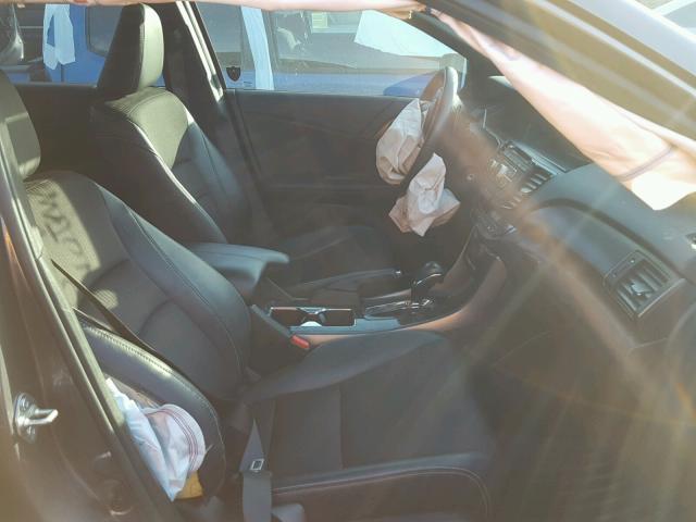 1HGCR2F56GA161136 - 2016 HONDA ACCORD SPO GRAY photo 5