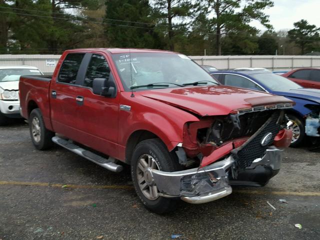 1FTRW12W18FA59239 - 2008 FORD F150 SUPER RED photo 1