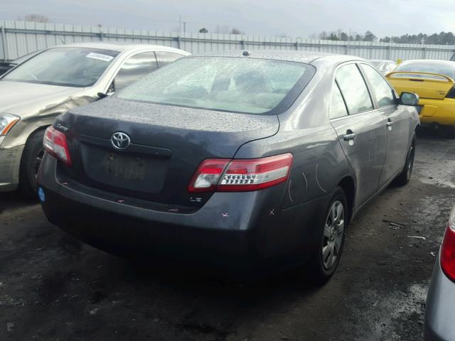 4T1BF3EK5AU043905 - 2010 TOYOTA CAMRY BASE BLACK photo 4