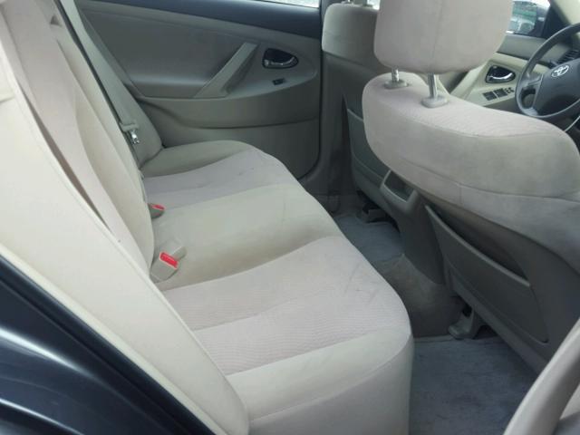 4T1BF3EK5AU043905 - 2010 TOYOTA CAMRY BASE BLACK photo 6