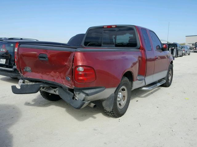 1FTRX07233KD13952 - 2003 FORD F150 RED photo 4