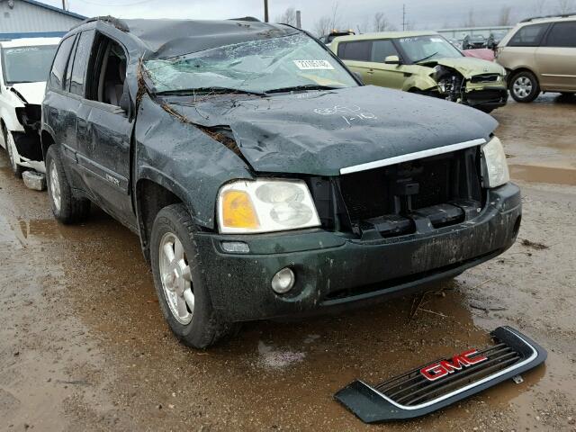 1GKDT13S232284868 - 2003 GMC ENVOY GREEN photo 1