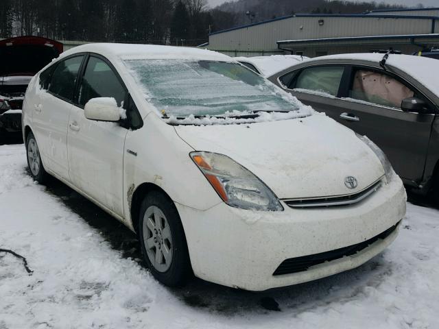 JTDKB20U083451506 - 2008 TOYOTA PRIUS WHITE photo 1