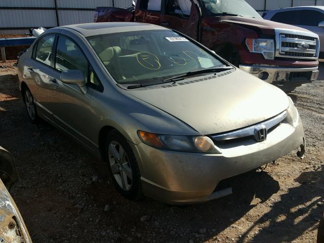 1HGFA15877L030005 - 2007 HONDA CIVIC EX GOLD photo 1