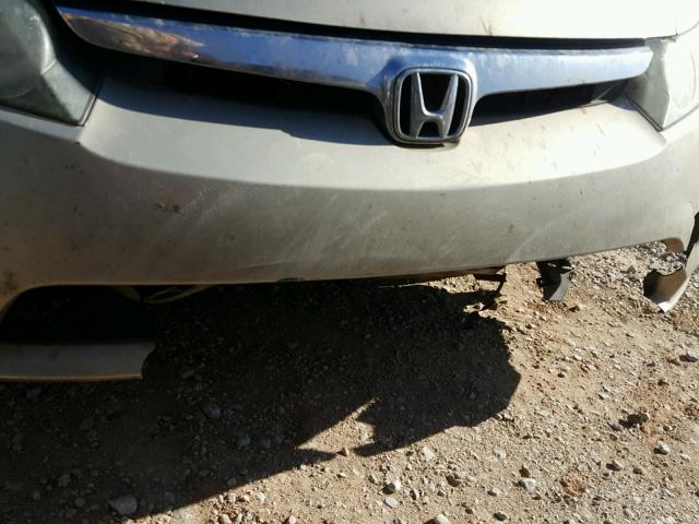 1HGFA15877L030005 - 2007 HONDA CIVIC EX ოქროსფერი ფოტო 9