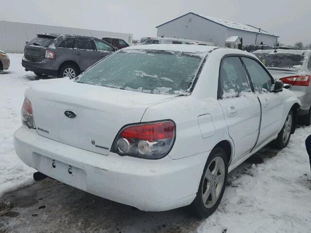 JF1GD67676H500866 - 2006 SUBARU IMPREZA 2. WHITE photo 4