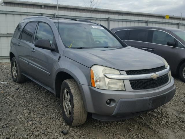 2CNDL63F756048391 - 2005 CHEVROLET EQUINOX LT GRAY photo 1