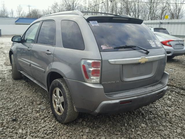 2CNDL63F756048391 - 2005 CHEVROLET EQUINOX LT GRAY photo 3