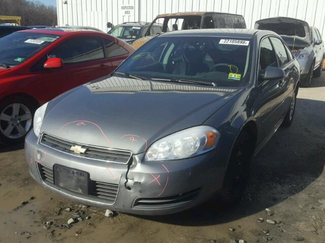 2G1WB57N791103655 - 2009 CHEVROLET IMPALA LS GRAY photo 2