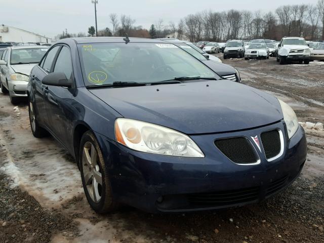 1G2ZH57N584293661 - 2008 PONTIAC G6 GT BLUE photo 1