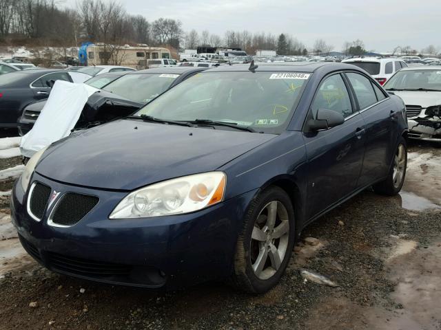 1G2ZH57N584293661 - 2008 PONTIAC G6 GT BLUE photo 2