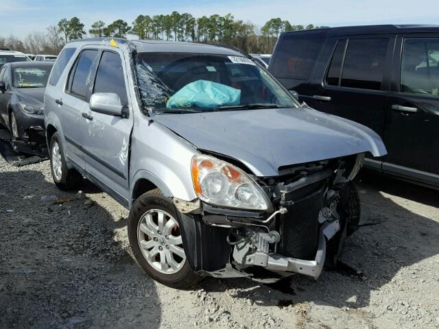 JHLRD78875C027168 - 2005 HONDA CR-V EX SILVER photo 1